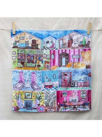 Wonderie Spieltuch Welcome to the Dollhouse MAXI