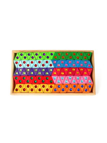 BAUSPIEL Kleine Bunte Dreiecke