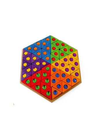 BAUSPIEL Große Bunte Dreiecke