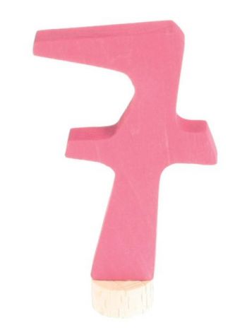GRIMM´S Zahlenstecker 7 rosa