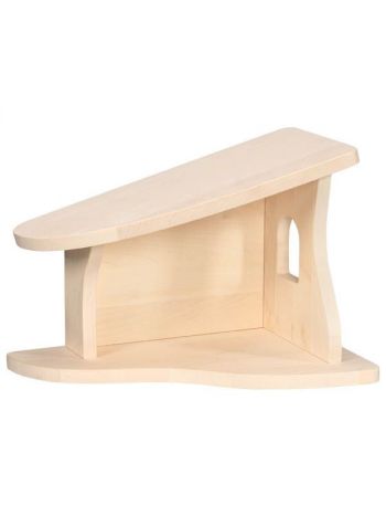HOLZTIGER Kleine Weihnachtskrippe / Stall